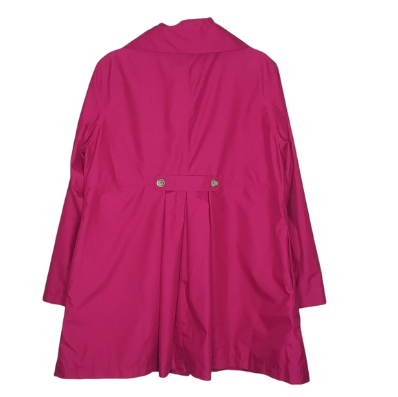 Lands End Raspberry Pink Anorak Full Zip Jacket - Picture 3 of 6